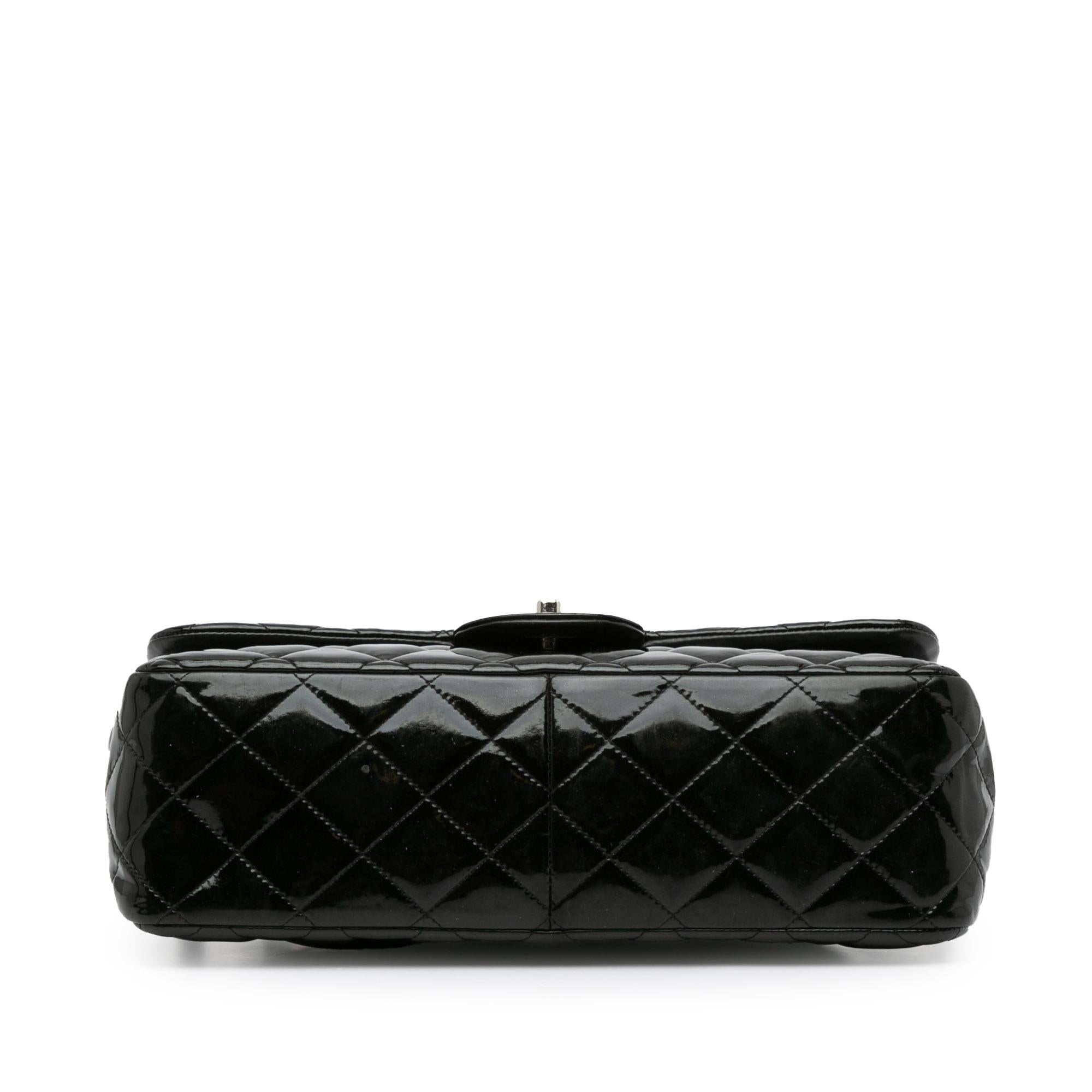 Top Quality Chanel Jumbo Classic Patent Double Flap (SHG-67ErRs)