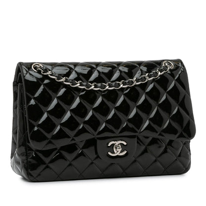Top Quality Chanel Jumbo Classic Patent Double Flap (SHG-67ErRs)