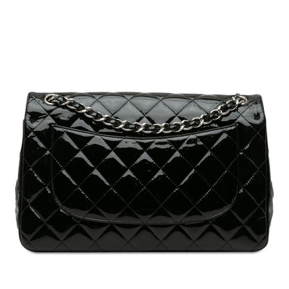 Top Quality Chanel Jumbo Classic Patent Double Flap (SHG-gJqseL)