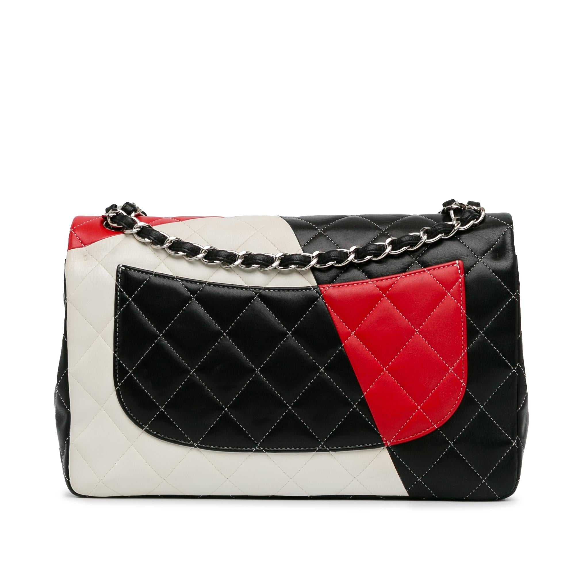 Top Quality Chanel Jumbo Colorblock Classic Flap Bag (SHG-9TADjH)