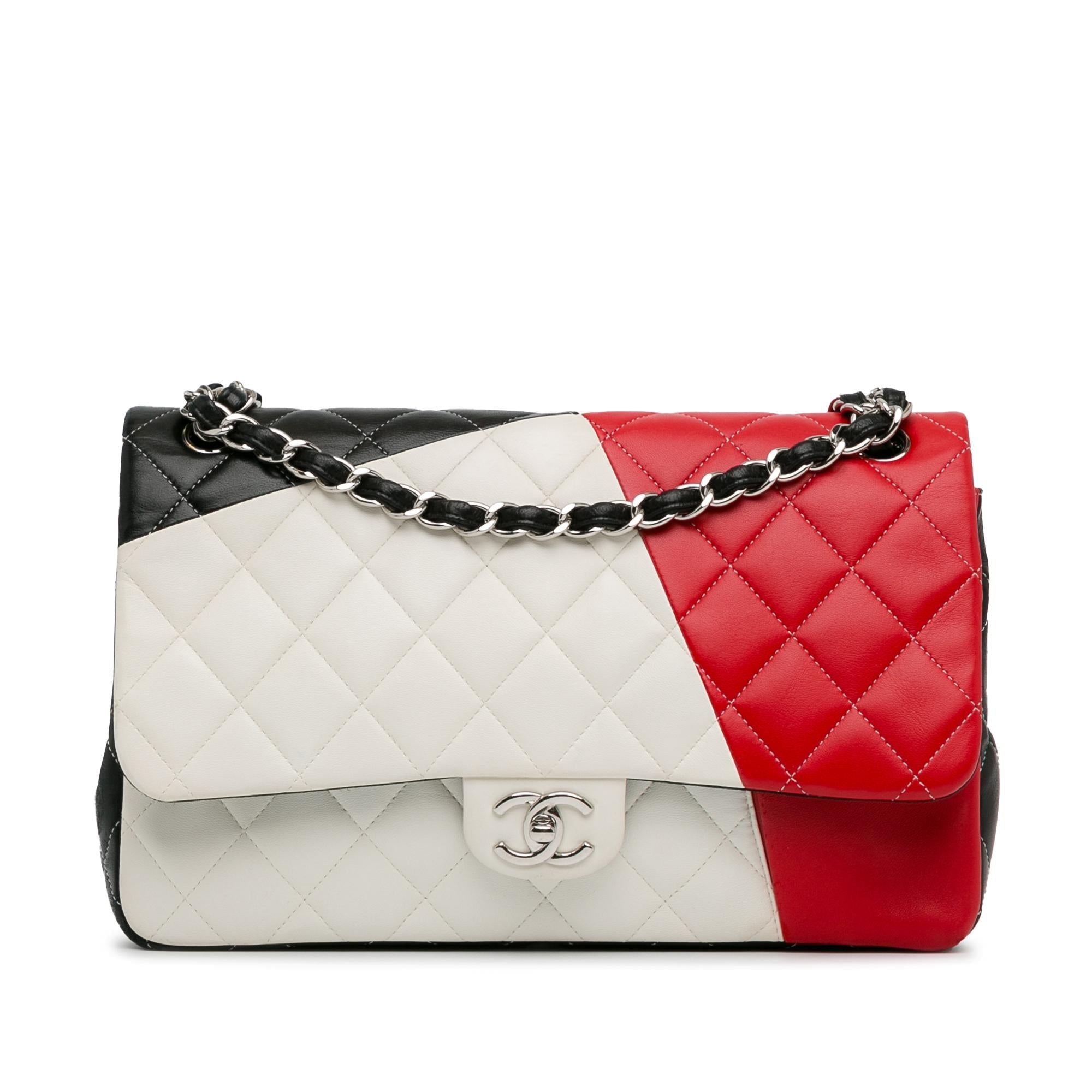 Top Quality Chanel Jumbo Colorblock Classic Flap Bag (SHG-9TADjH)