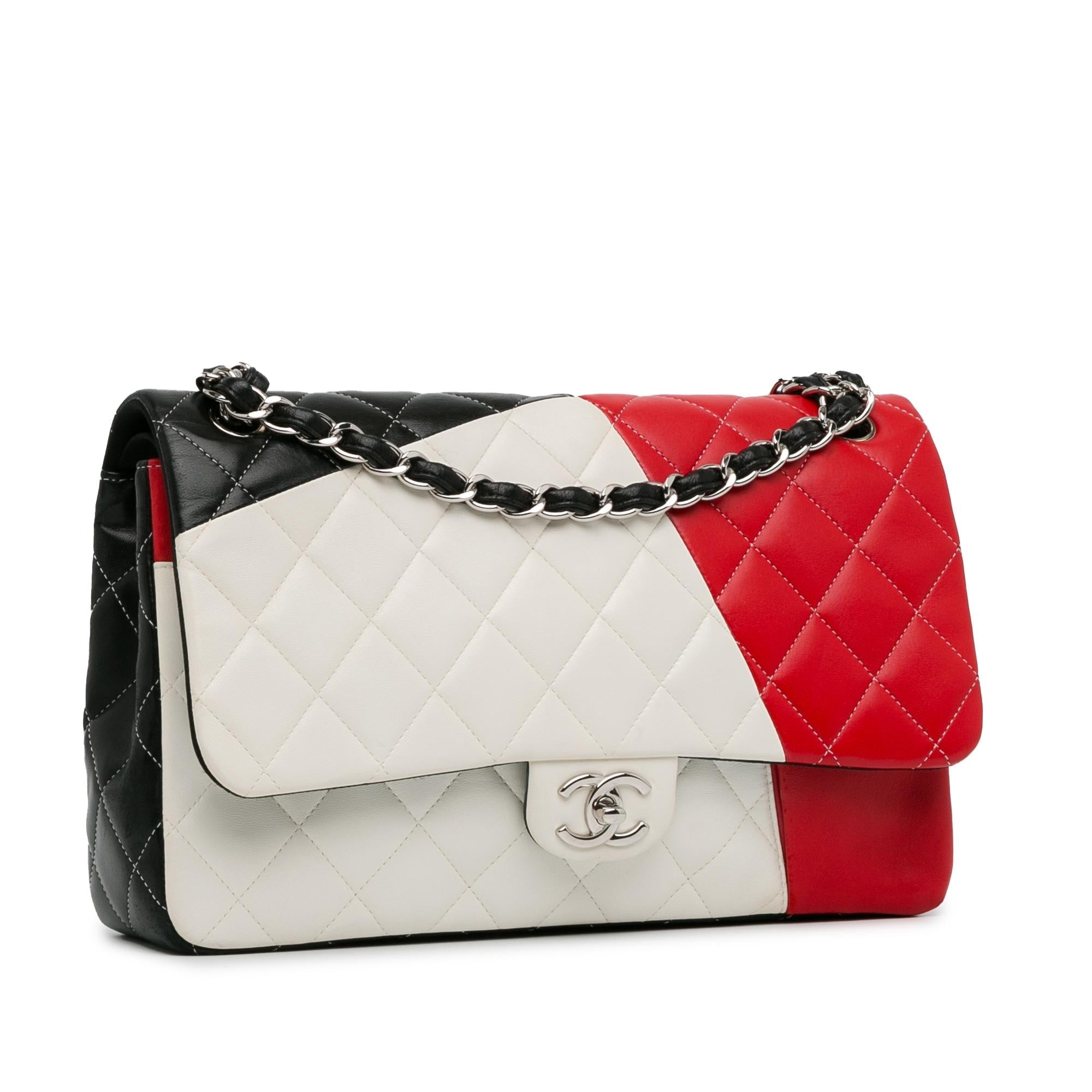 Top Quality Chanel Jumbo Colorblock Classic Flap Bag (SHG-9TADjH)
