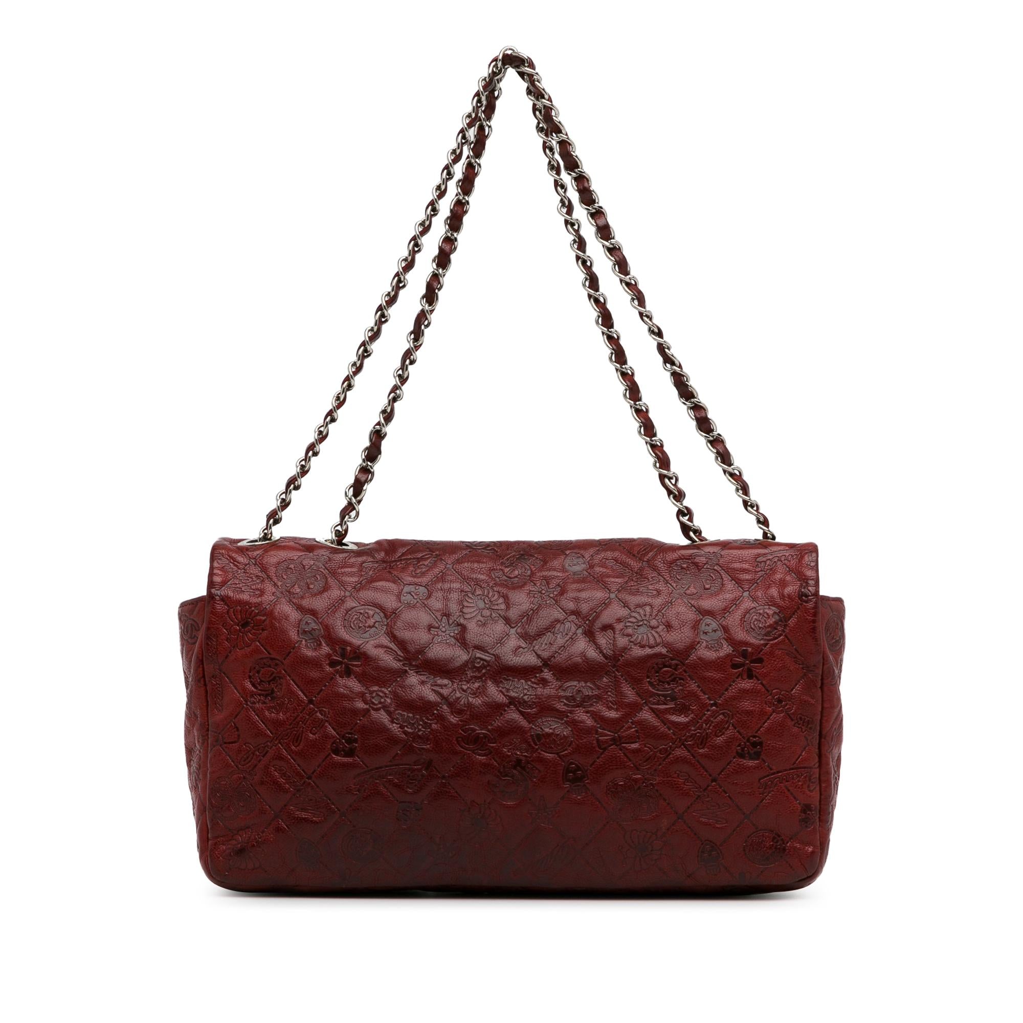 Top Quality Chanel Jumbo Embossed Calfskin Lucky Symbols Flap (SHG-4r6aGP)