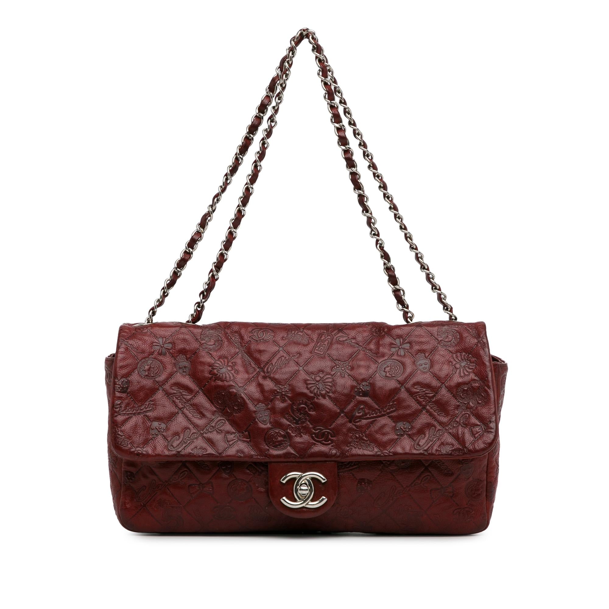Top Quality Chanel Jumbo Embossed Calfskin Lucky Symbols Flap (SHG-4r6aGP)