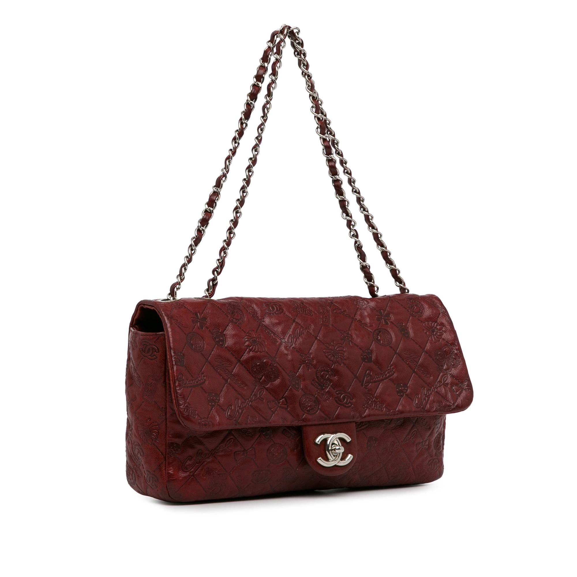 Top Quality Chanel Jumbo Embossed Calfskin Lucky Symbols Flap (SHG-4r6aGP)