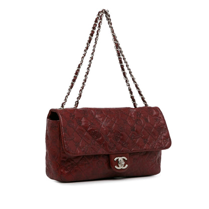 Top Quality Chanel Jumbo Embossed Calfskin Lucky Symbols Flap (SHG-4r6aGP)