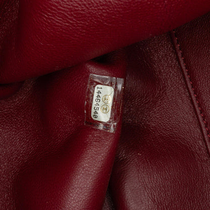 Top Quality Chanel Jumbo Quilted Glazed Calfskin Clams Pocket Flap (SHG-jPBPrw)