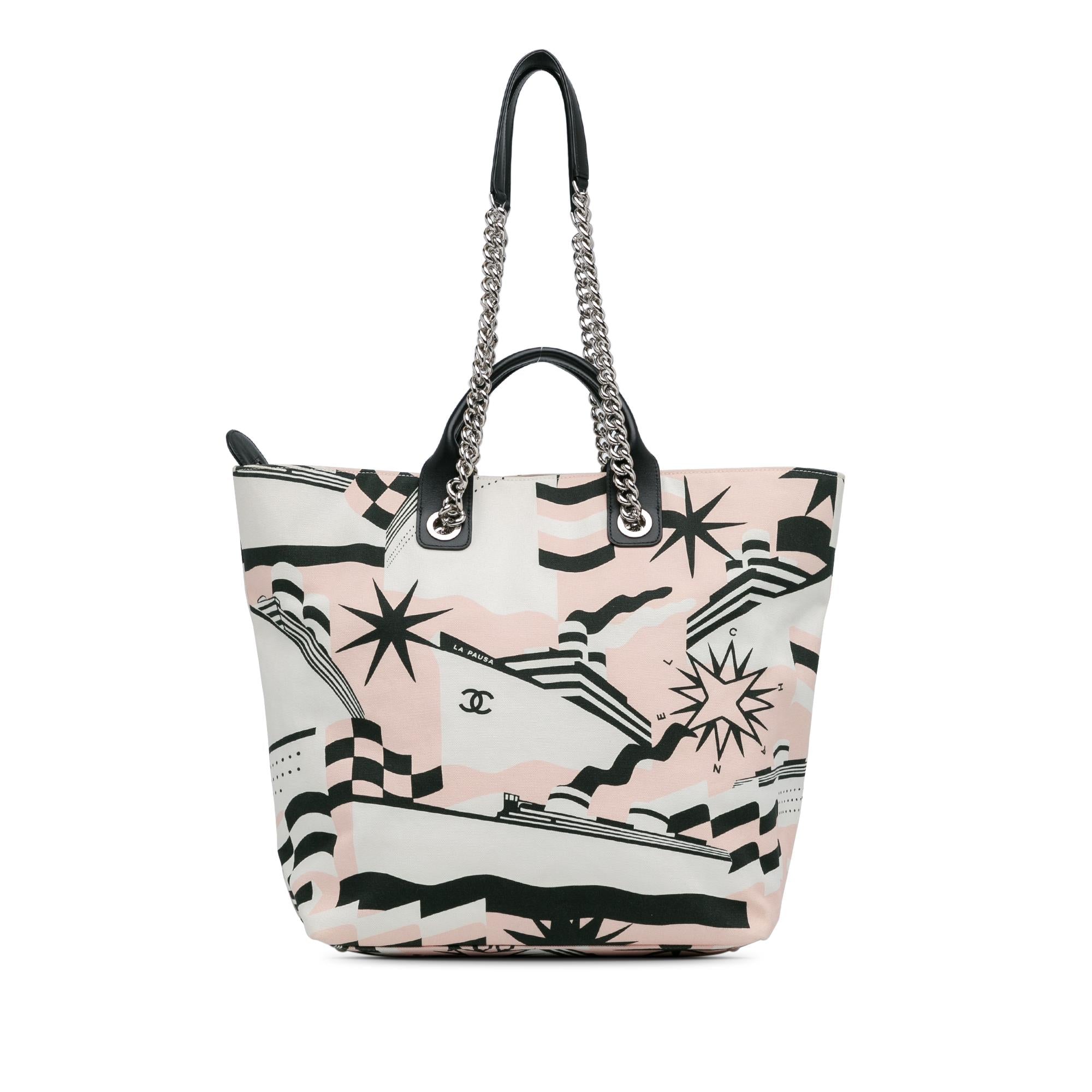 Top Quality Chanel La Pausa Bay Shopping Tote (SHG-BHPMOc)