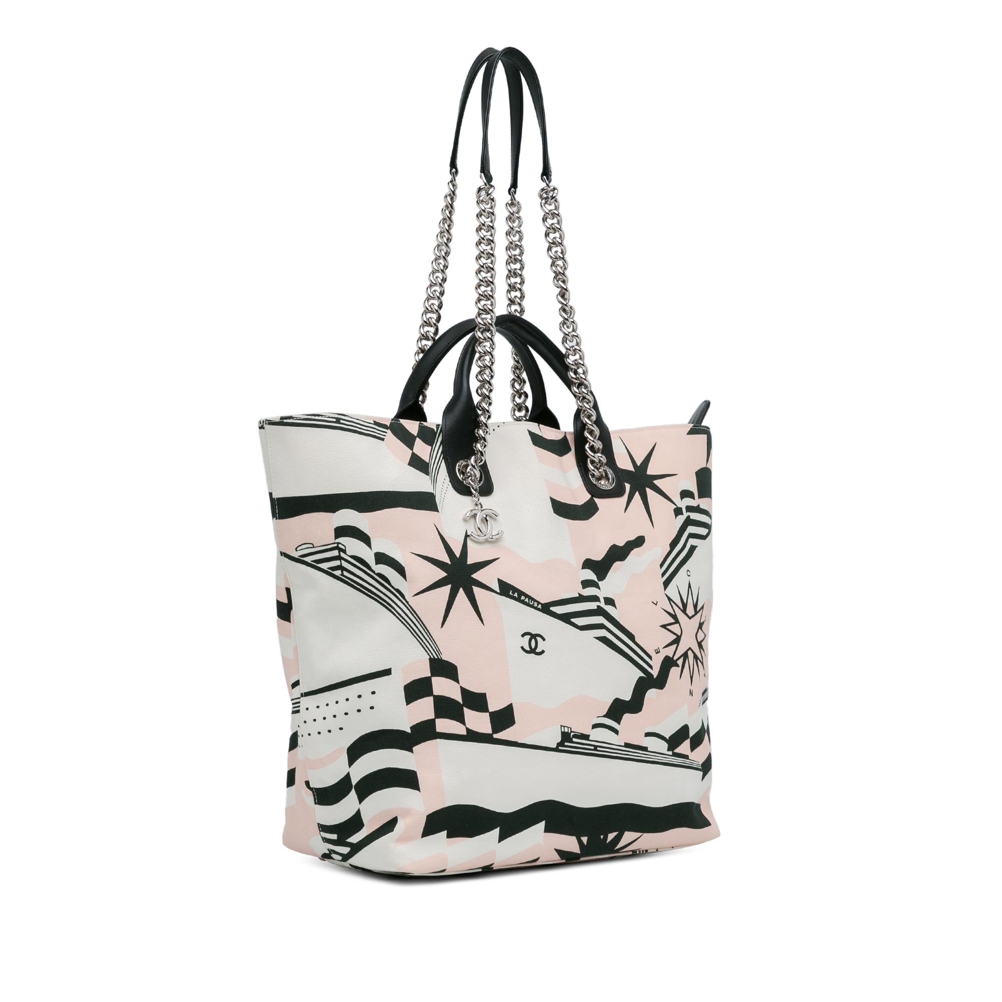 Top Quality Chanel La Pausa Bay Shopping Tote (SHG-BHPMOc)