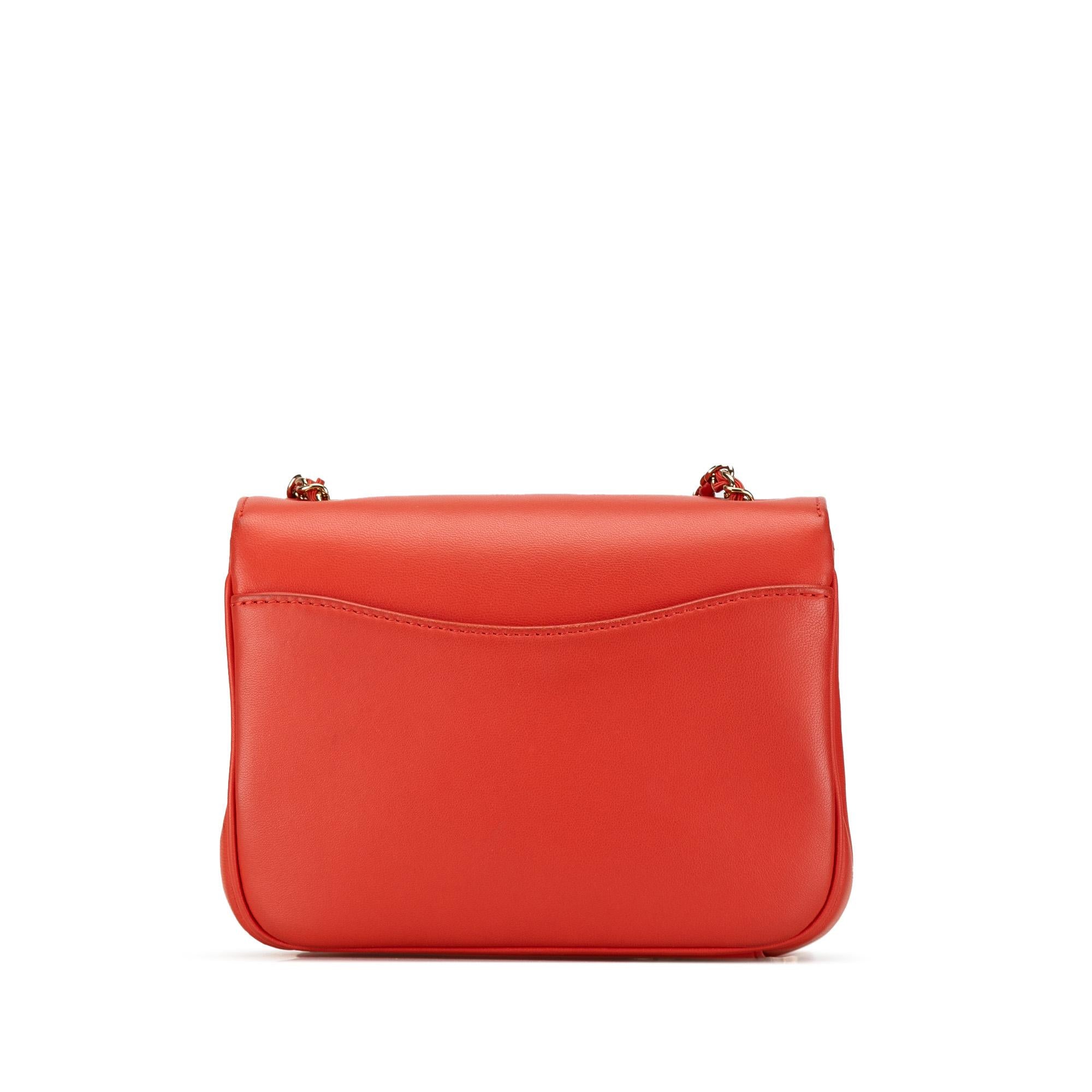Top Quality Chanel Lambskin CC Mania Flap (SHG-ej9JAn)