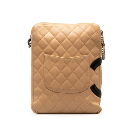 Top Quality Chanel Lambskin Cambon Ligne Crossbody (SHG-21mvXM)
