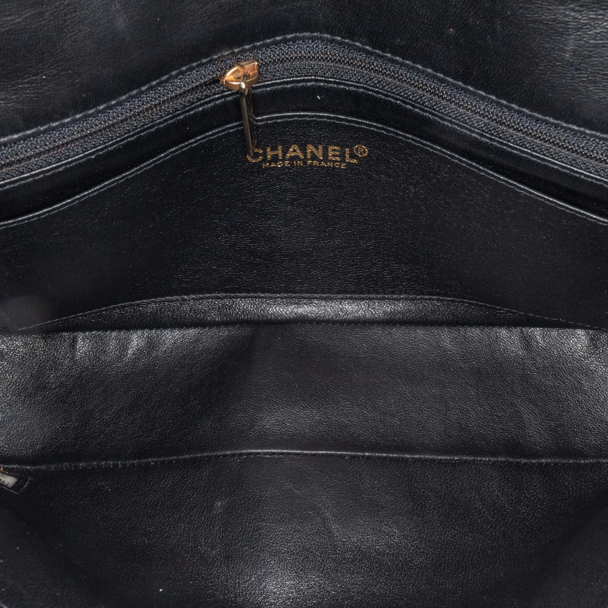Top Quality Chanel Lambskin Chocolate Bar Pearl Chain Flap (SHG-vnO4Mm)