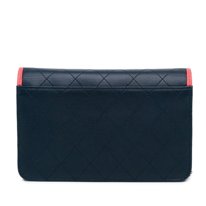 Top Quality Chanel Lambskin Color Pop CC Wallet On Chain (SHG-pah7rE)