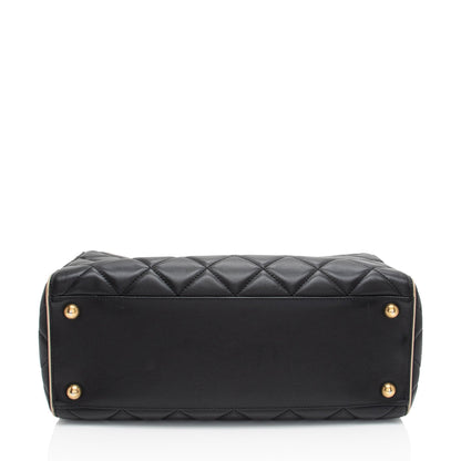 Top Quality Chanel Lambskin Portobello Small Tote (SHF-Drtxbt)
