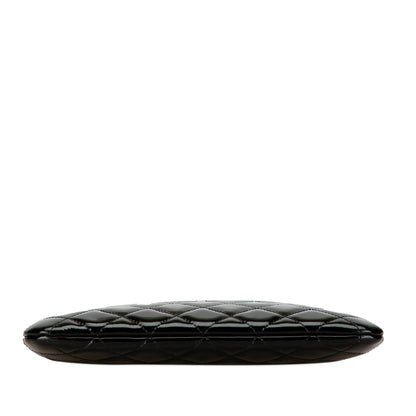 Top Quality Chanel Lambskin and Quilted Patent O Case Clutch (SHG-nuBGKM)