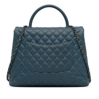 Top Quality Chanel Large Caviar Coco Top Handle Bag (SHG-nKdO2N)