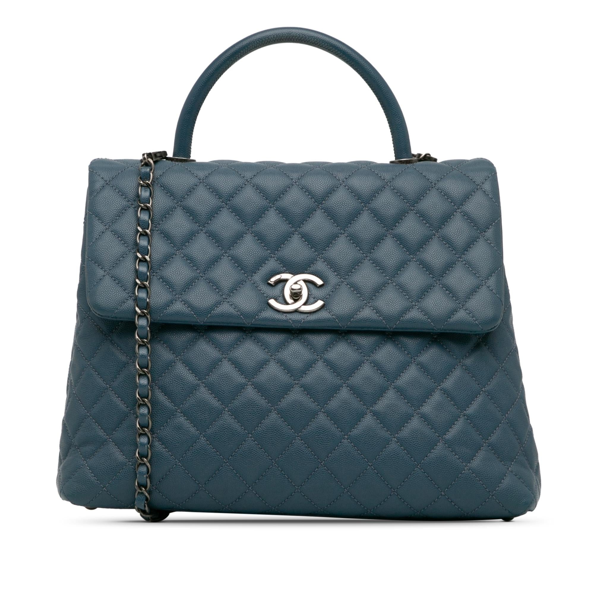 Top Quality Chanel Large Caviar Coco Top Handle Bag (SHG-nKdO2N)