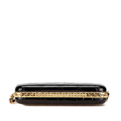 Top Quality Chanel Large Glazed Goatskin Box With Chain (SHG-2qsdiw)