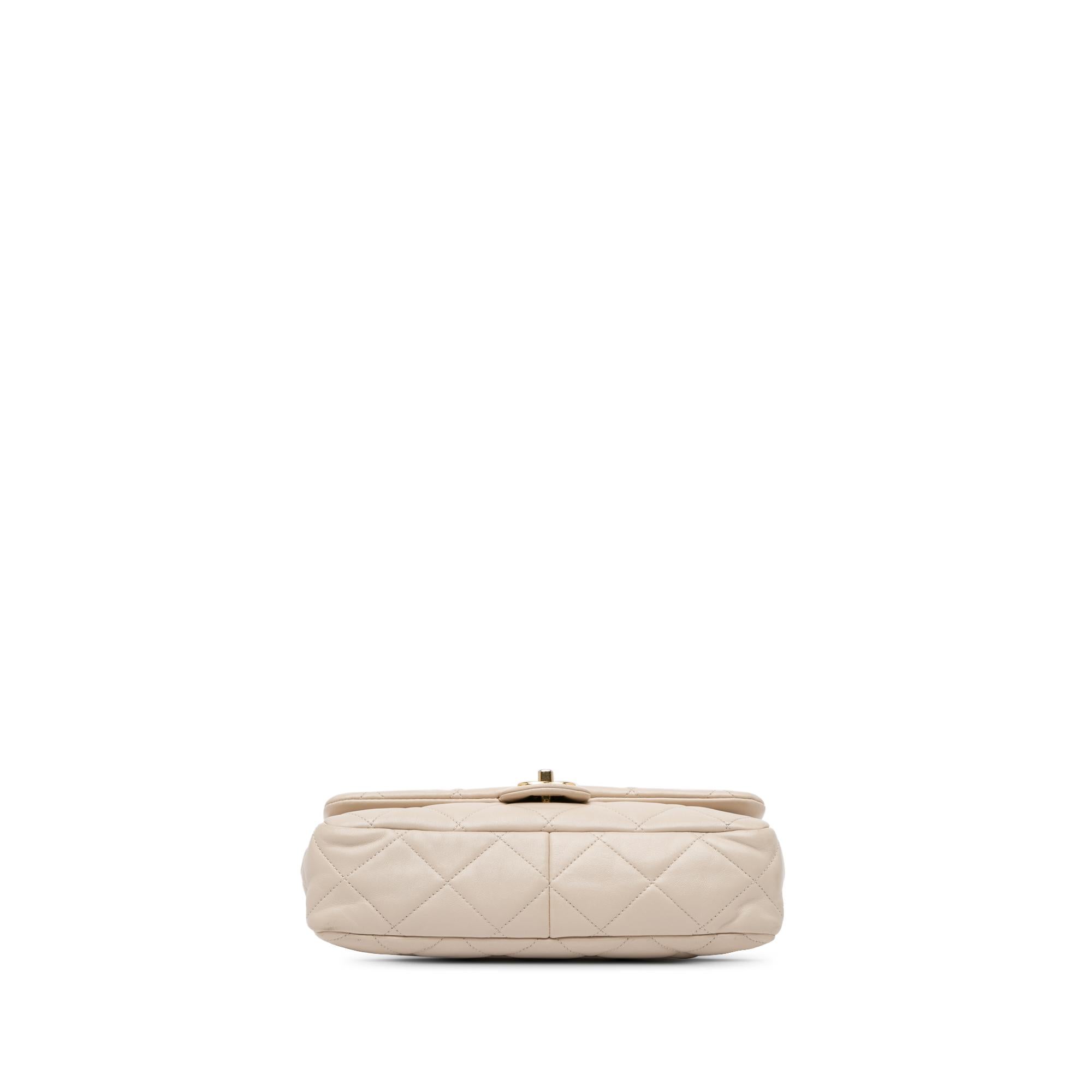 Top Quality Chanel Large Quilted Lambskin Funky Town Flap (SHG-rVajv5)