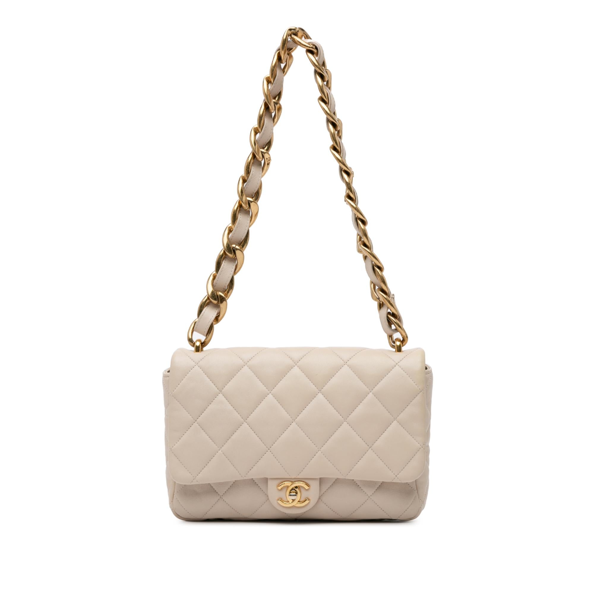 Top Quality Chanel Large Quilted Lambskin Funky Town Flap (SHG-rVajv5)