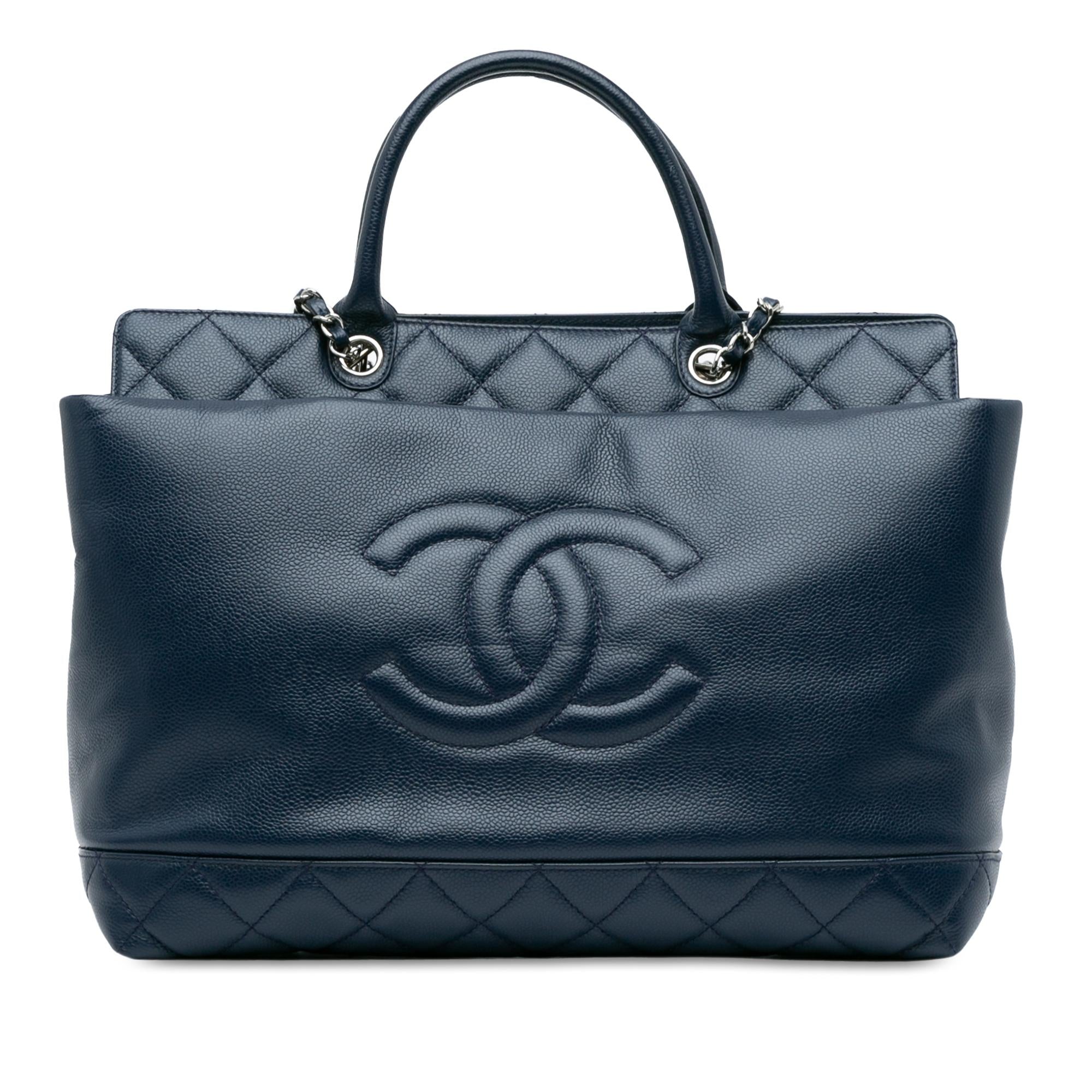 Top Quality Chanel Large Soft Caviar Leather Top Handle Tote (SHG-5ufwRD)