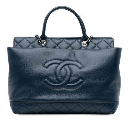 Top Quality Chanel Large Soft Caviar Leather Top Handle Tote (SHG-5ufwRD)