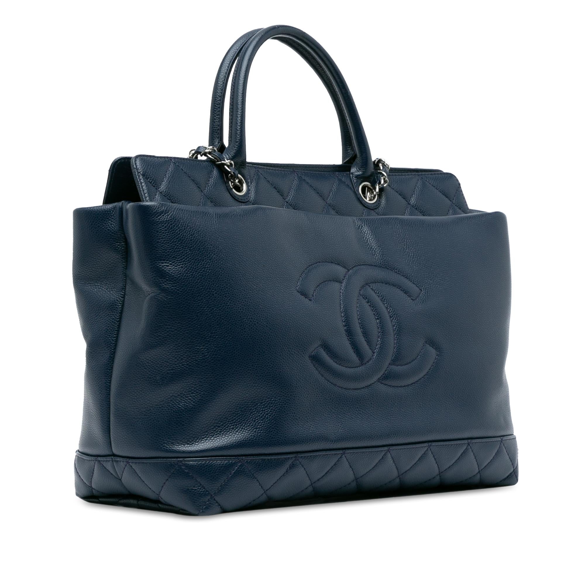 Top Quality Chanel Large Soft Caviar Leather Top Handle Tote (SHG-5ufwRD)