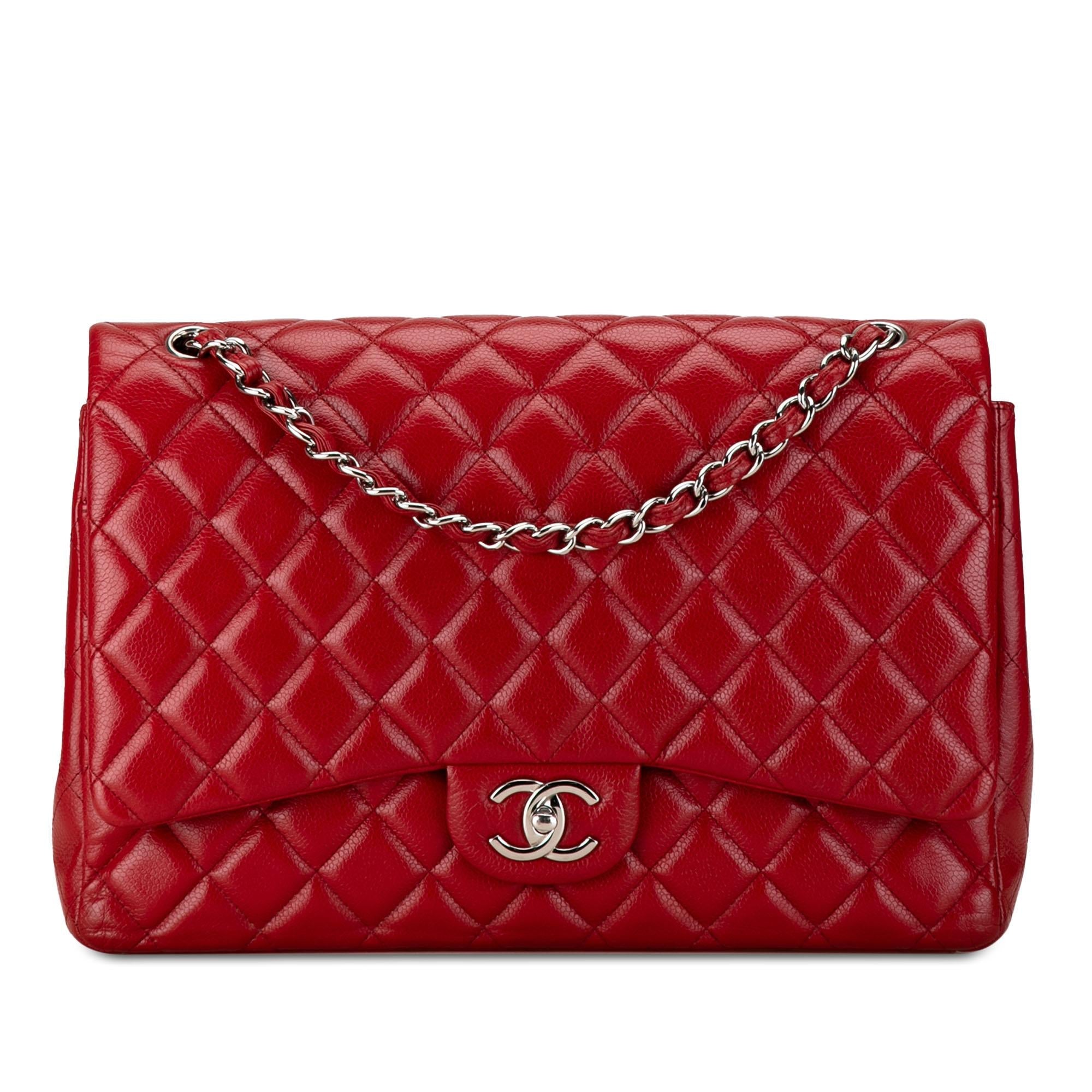 Top Quality Chanel Maxi Classic Caviar Double Flap (SHG-5RHsXh)