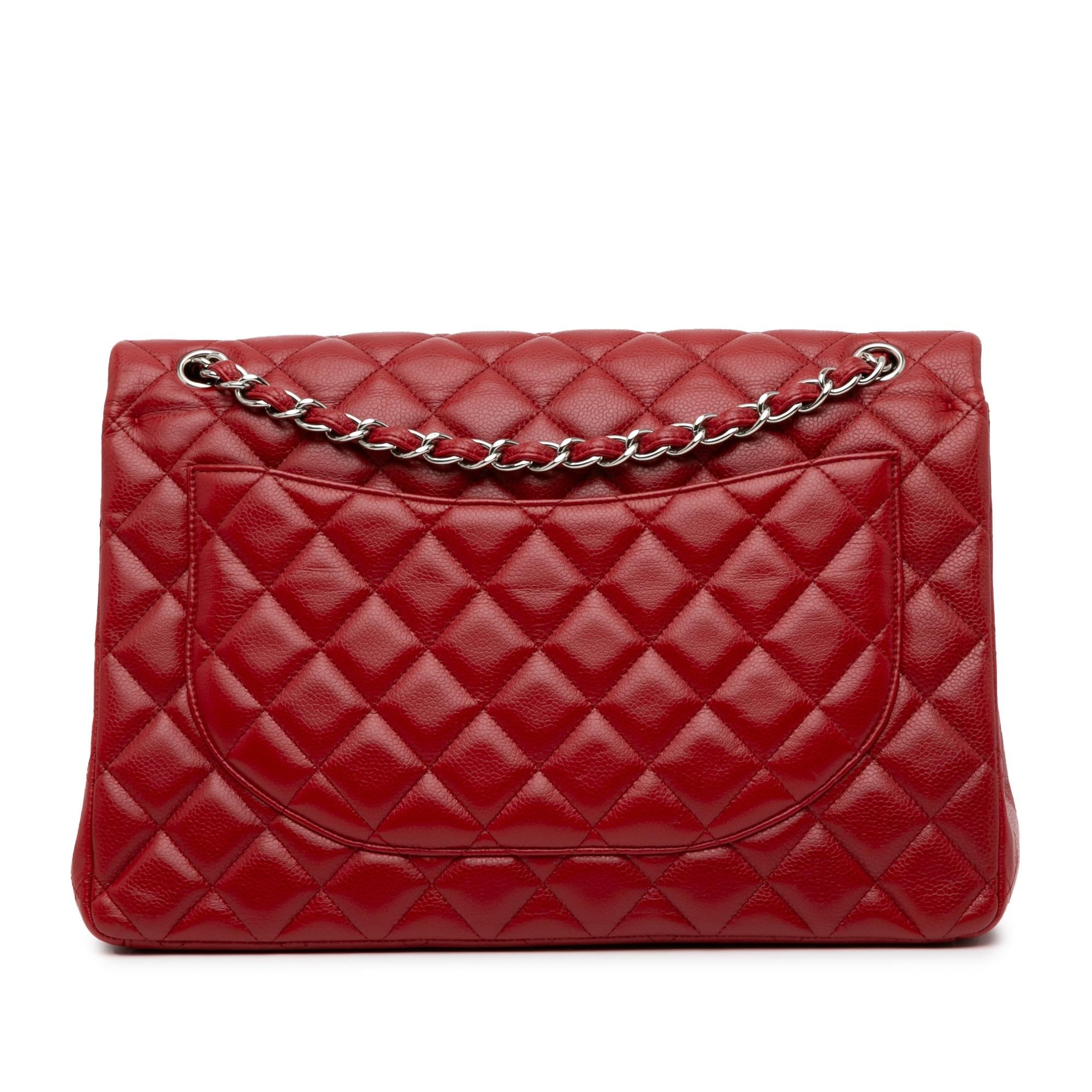 Top Quality Chanel Maxi Classic Caviar Double Flap (SHG-vmKn86)