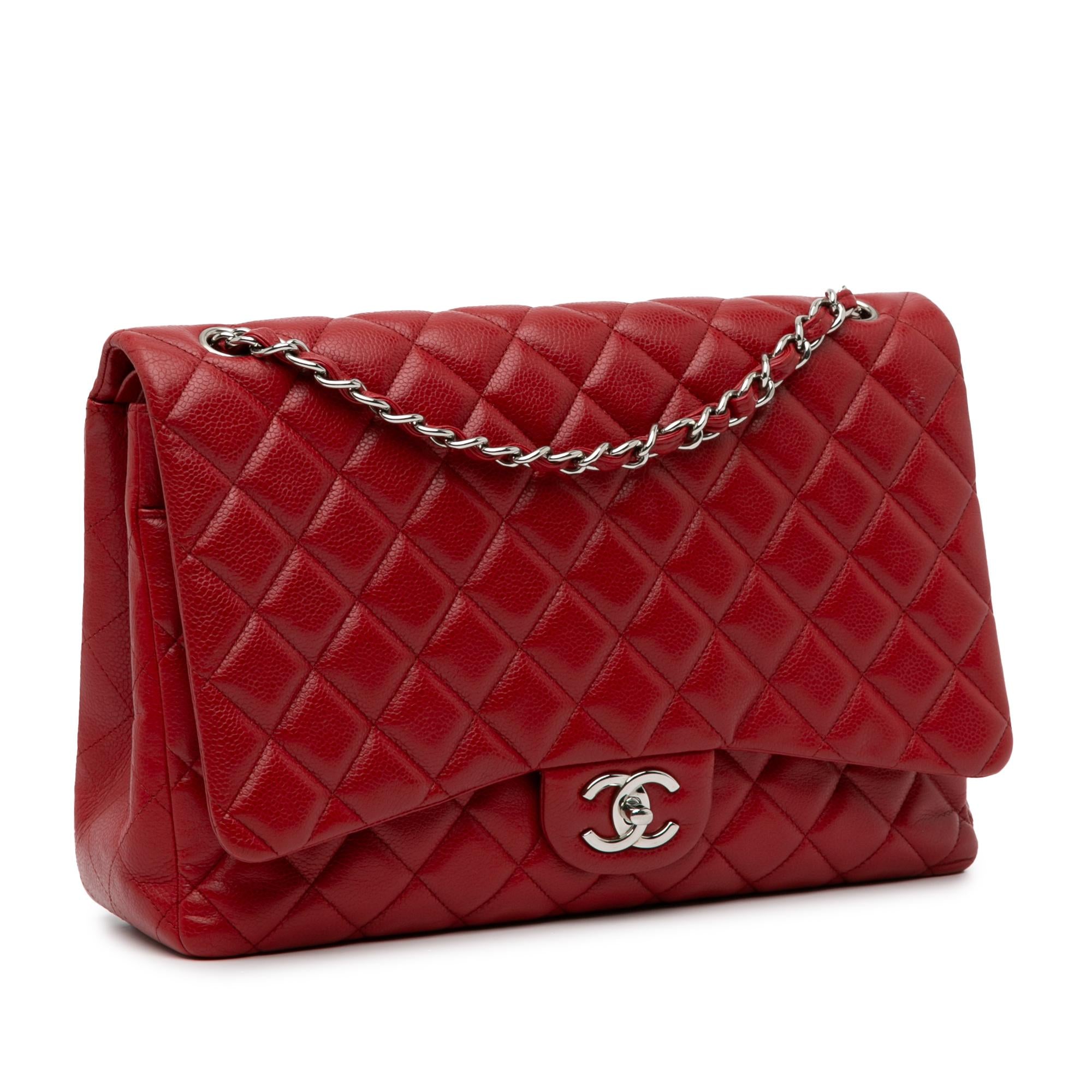 Top Quality Chanel Maxi Classic Caviar Double Flap (SHG-vmKn86)