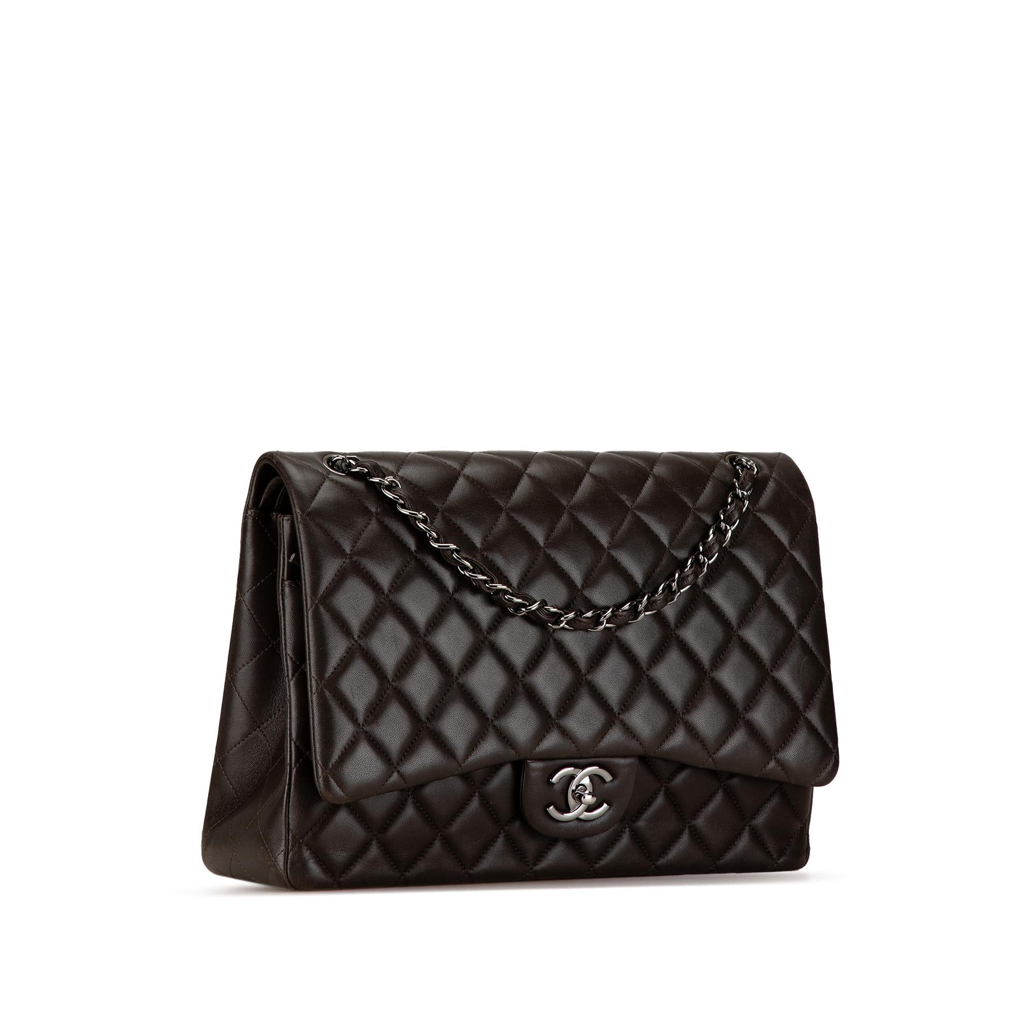 Top Quality Chanel Maxi Classic Lambskin Double Flap (SHG-h2ks58)