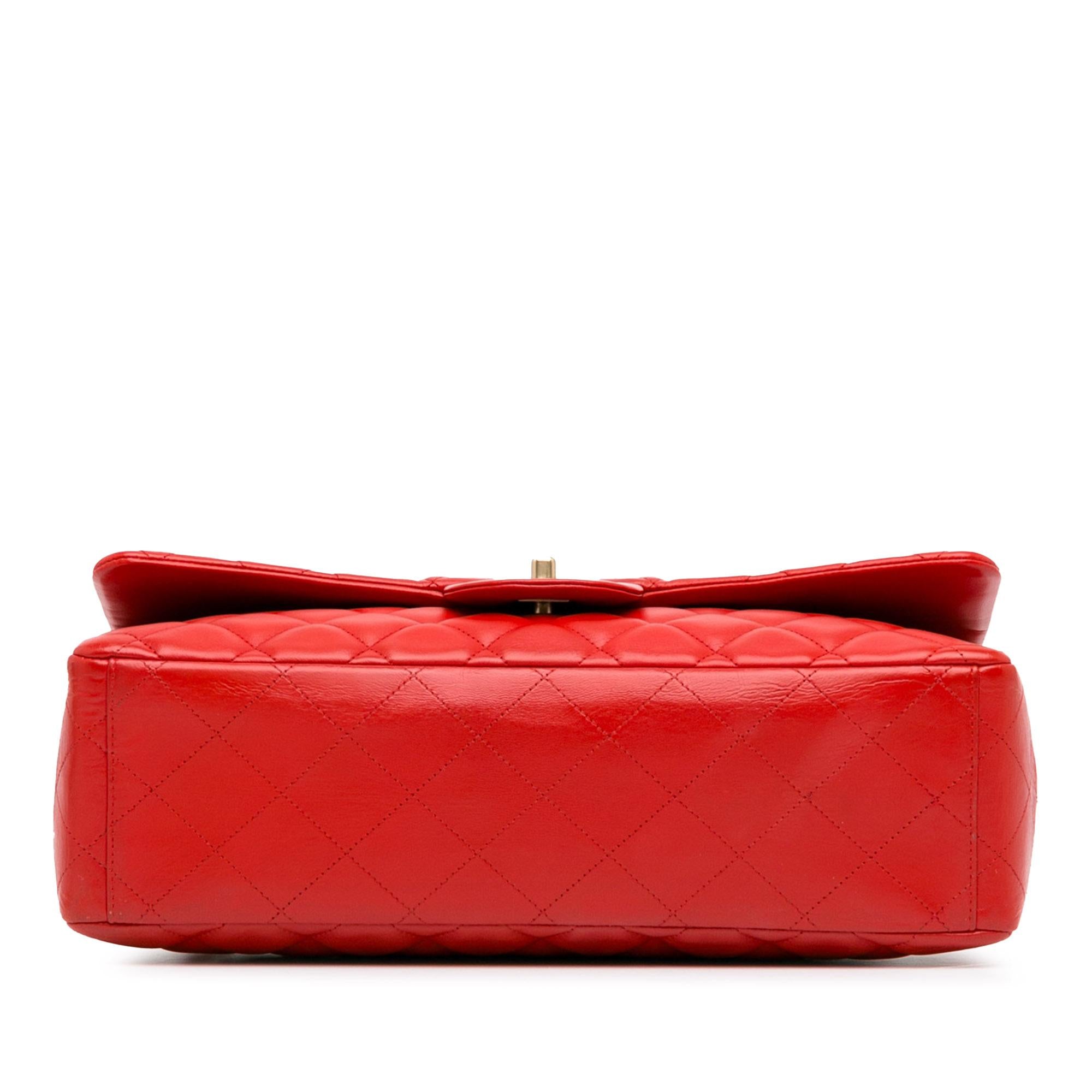 Top Quality Chanel Maxi Classic Lambskin Single Flap (SHG-utLlb3)