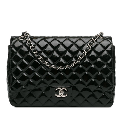 Top Quality Chanel Maxi Classic Patent Double Flap (SHG-ZO43LK)