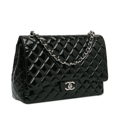 Top Quality Chanel Maxi Classic Patent Double Flap (SHG-ZO43LK)
