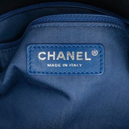 Top Quality Chanel Maxi Multicolor Stripe Jersey Rope Flap (SHG-wmMmcX)