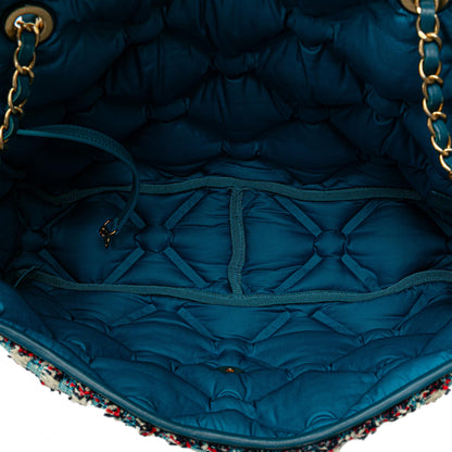 Top Quality Chanel Maxi Tweed Chesterfield Single Flap (SHG-QGGPCL)