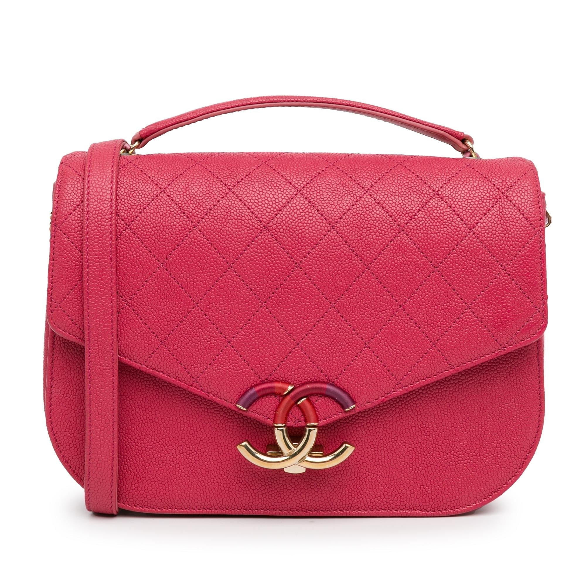 Top Quality Chanel Medium Caviar Paris Cuba Thread Around Flap (SHG-8TOKZr)