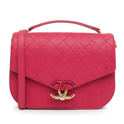 Top Quality Chanel Medium Caviar Paris Cuba Thread Around Flap (SHG-8TOKZr)