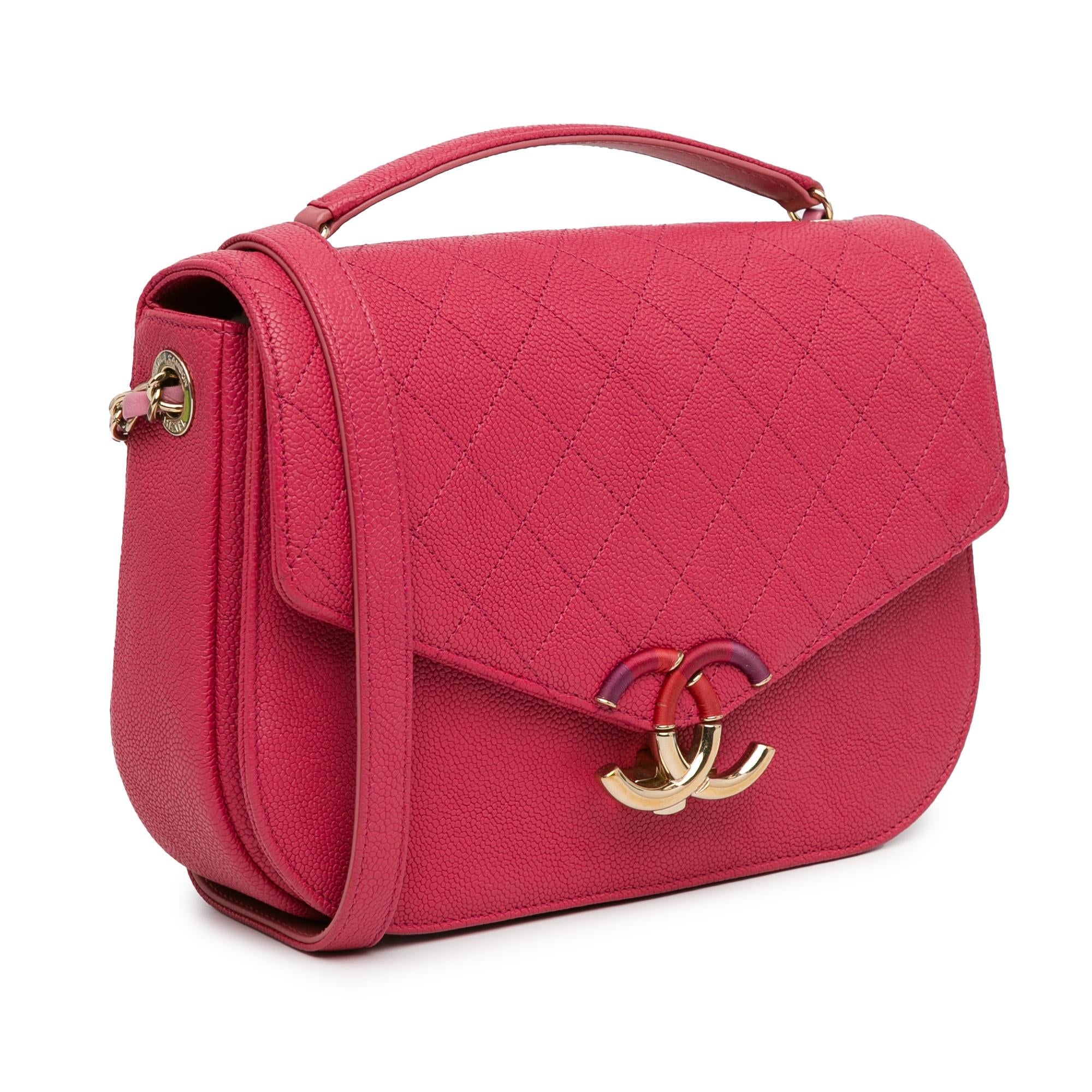 Top Quality Chanel Medium Caviar Paris Cuba Thread Around Flap (SHG-8TOKZr)