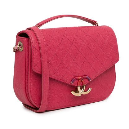 Top Quality Chanel Medium Caviar Paris Cuba Thread Around Flap (SHG-8TOKZr)