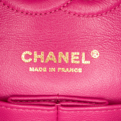 Top Quality Chanel Medium Chevron Lambskin Double Flap (SHG-472NmH)