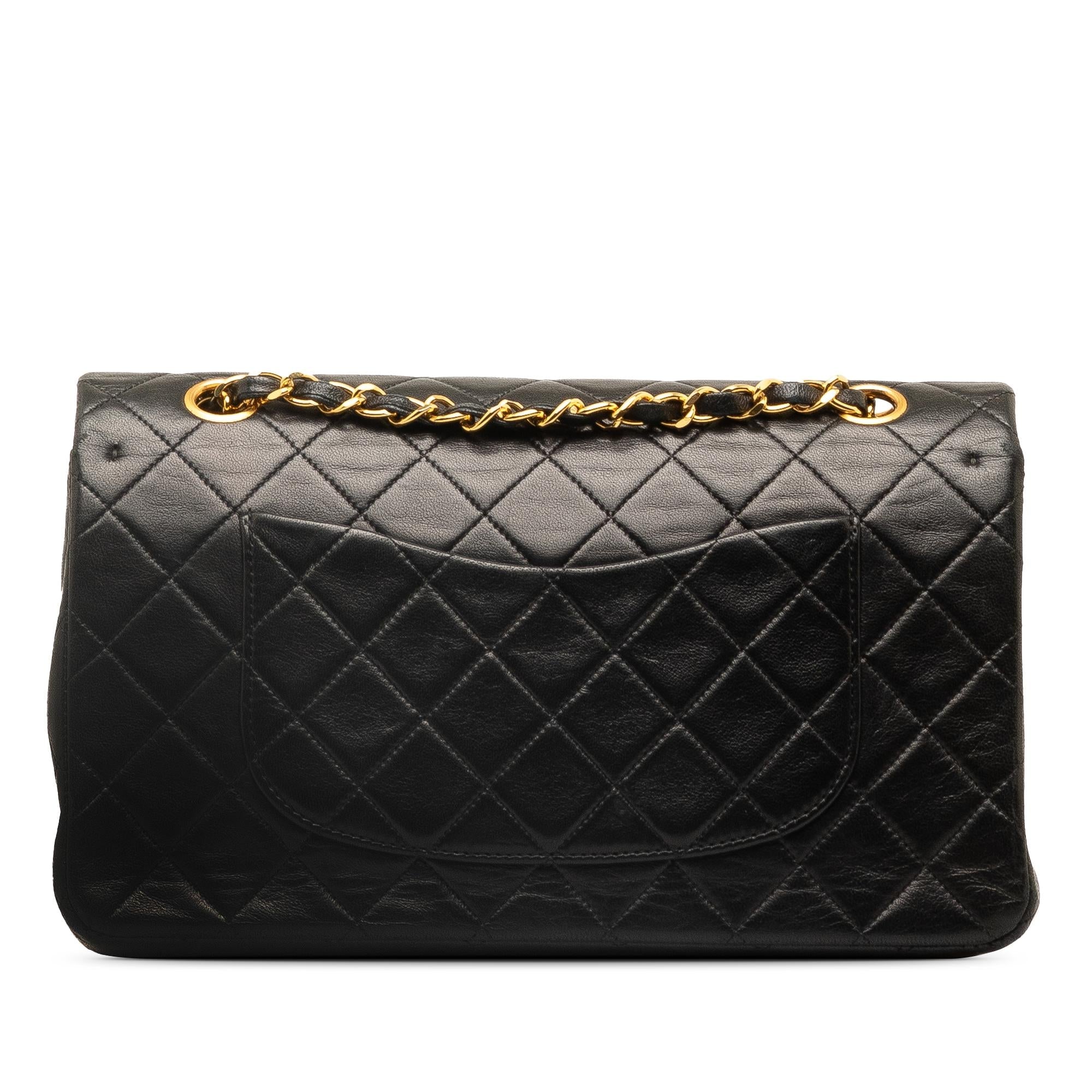 Top Quality Chanel Medium Classic Lambskin Double Flap (SHG-zFe3qn)