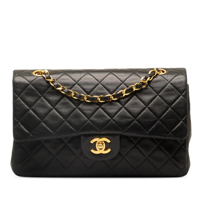 Top Quality Chanel Medium Classic Lambskin Double Flap (SHG-zFe3qn)