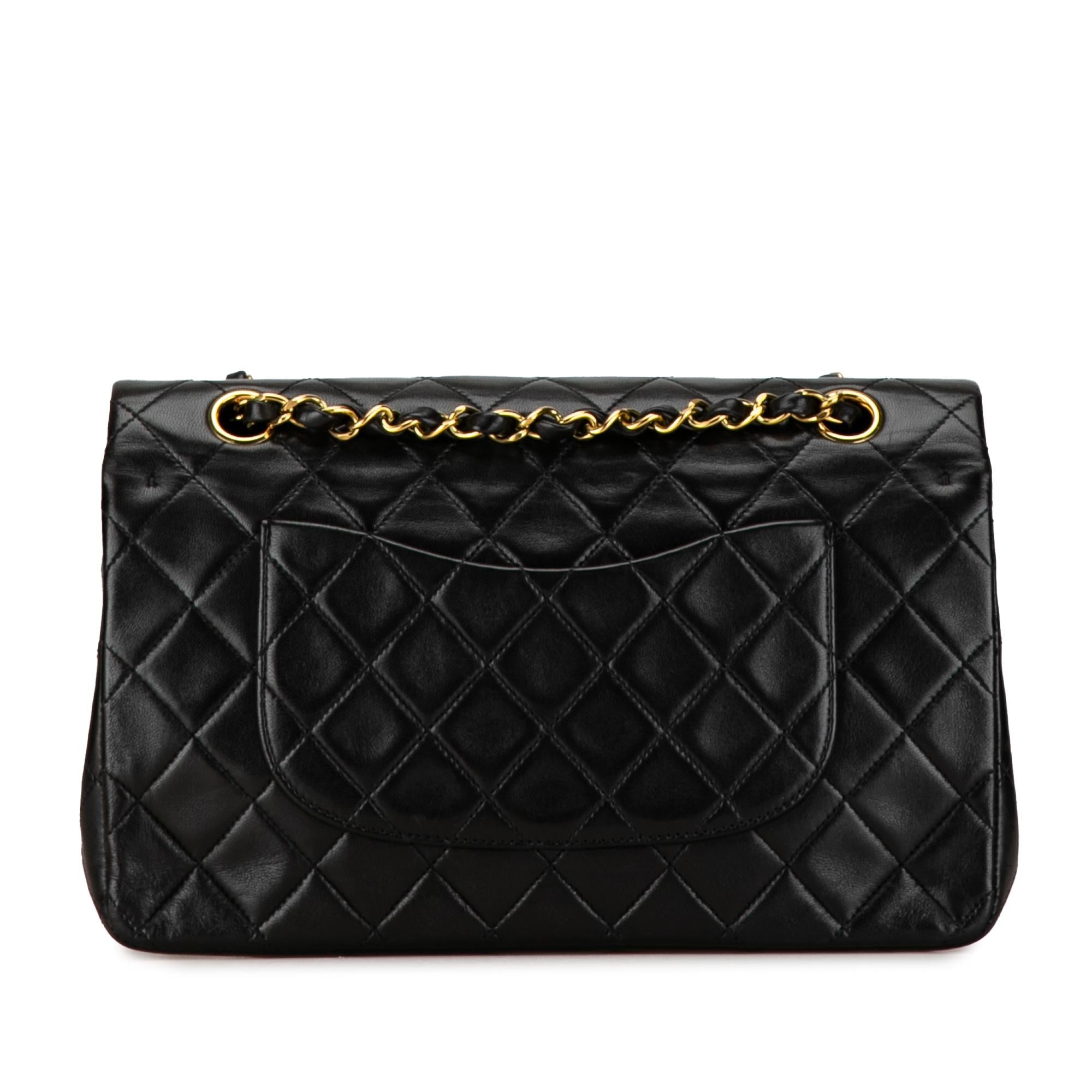 Top Quality Chanel Medium Classic Lambskin Double Flap (SHG-Jr79oK)