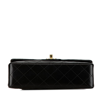 Top Quality Chanel Medium Classic Lambskin Double Flap (SHG-JJIzds)