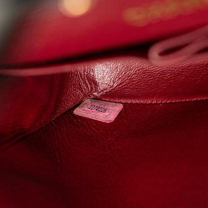 Top Quality Chanel Medium Classic Lambskin Double Flap (SHG-JJIzds)