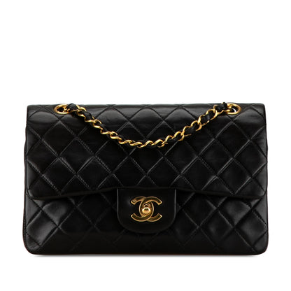 Top Quality Chanel Medium Classic Lambskin Double Flap (SHG-JJIzds)
