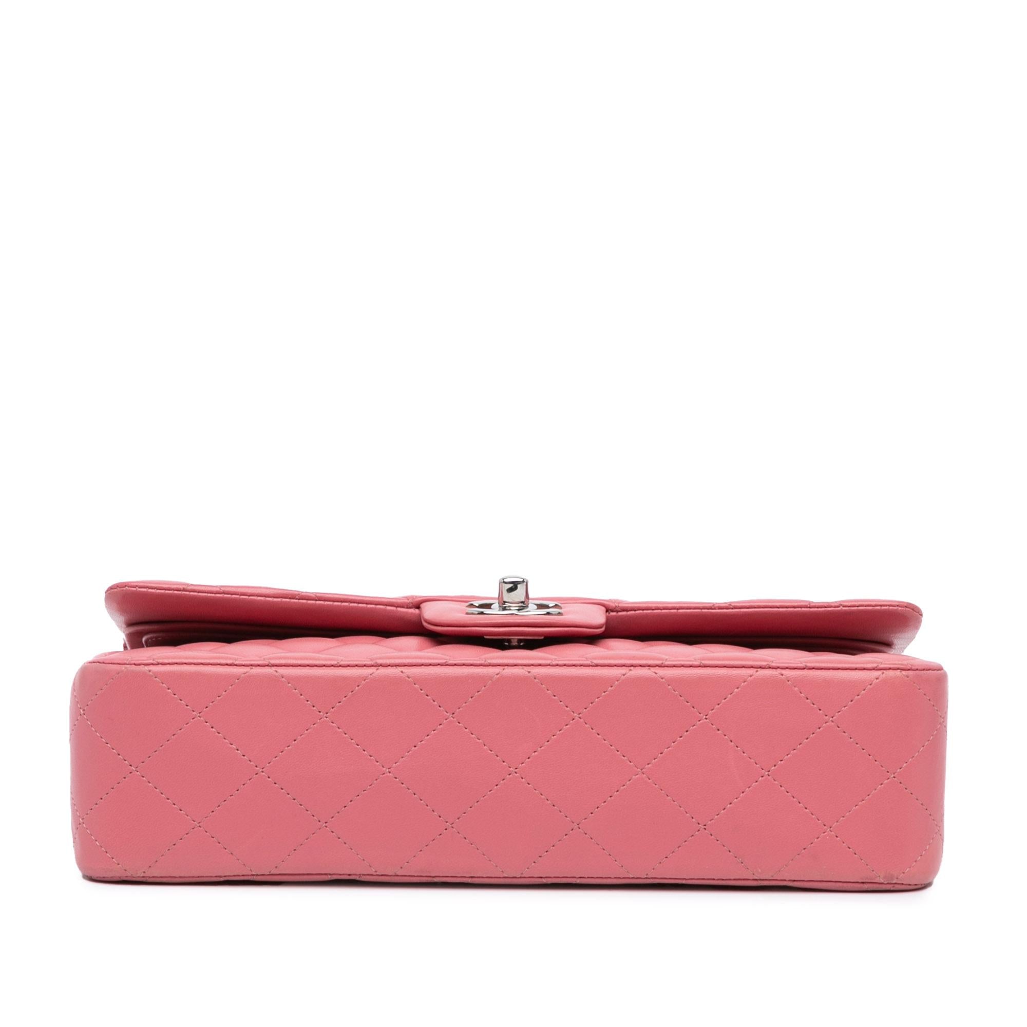 Top Quality Chanel Medium Classic Lambskin Double Flap (SHG-lwJYDO)
