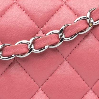 Top Quality Chanel Medium Classic Lambskin Double Flap (SHG-lwJYDO)