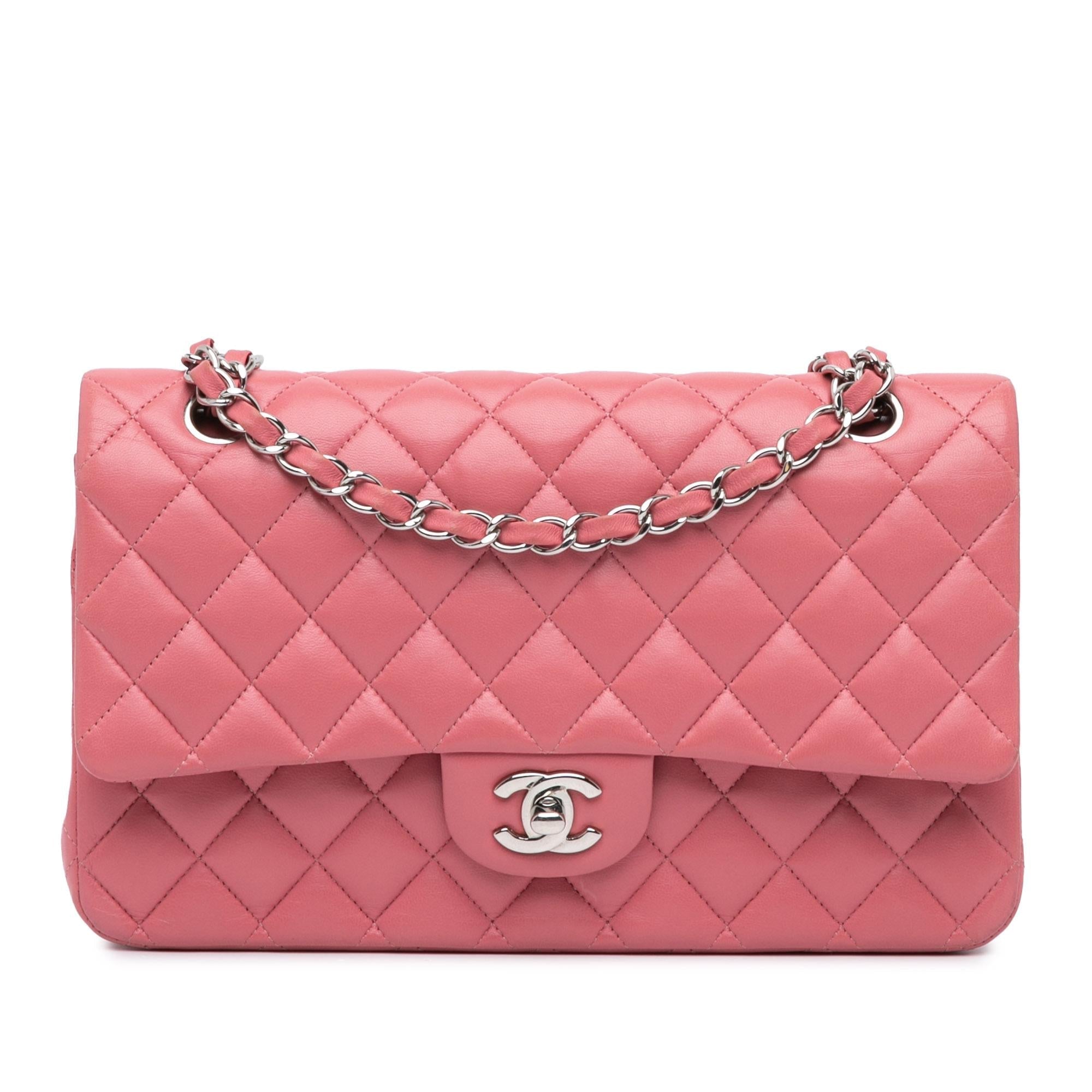 Top Quality Chanel Medium Classic Lambskin Double Flap (SHG-lwJYDO)